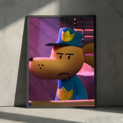 Dog Man Angry Wall Art