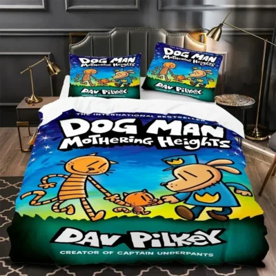 Dog Man Mothering Heights Bedding Set