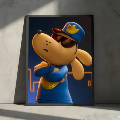 Dog Man So Cool Wall Art