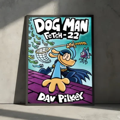 Dog Man Fetch-22  Wall Art