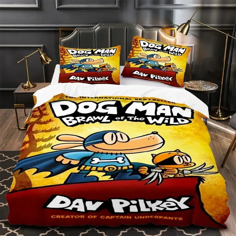 Dog Man Brawl of the wild Bedding Set