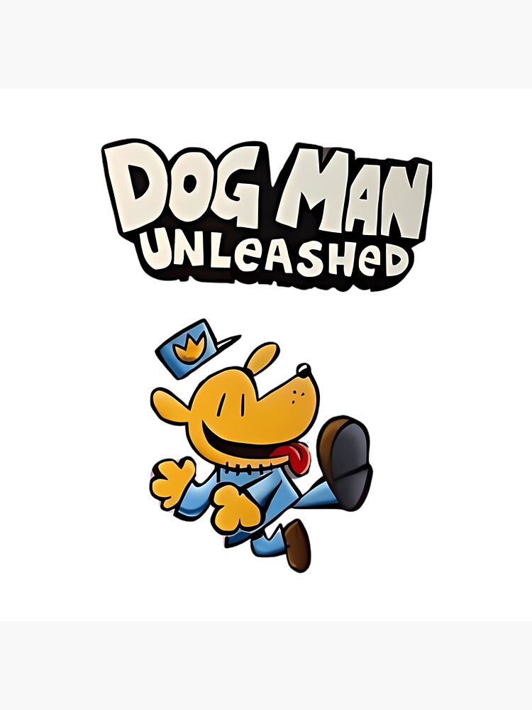 Dogman Cartoon Unleashed Throw Pillow - Image 2