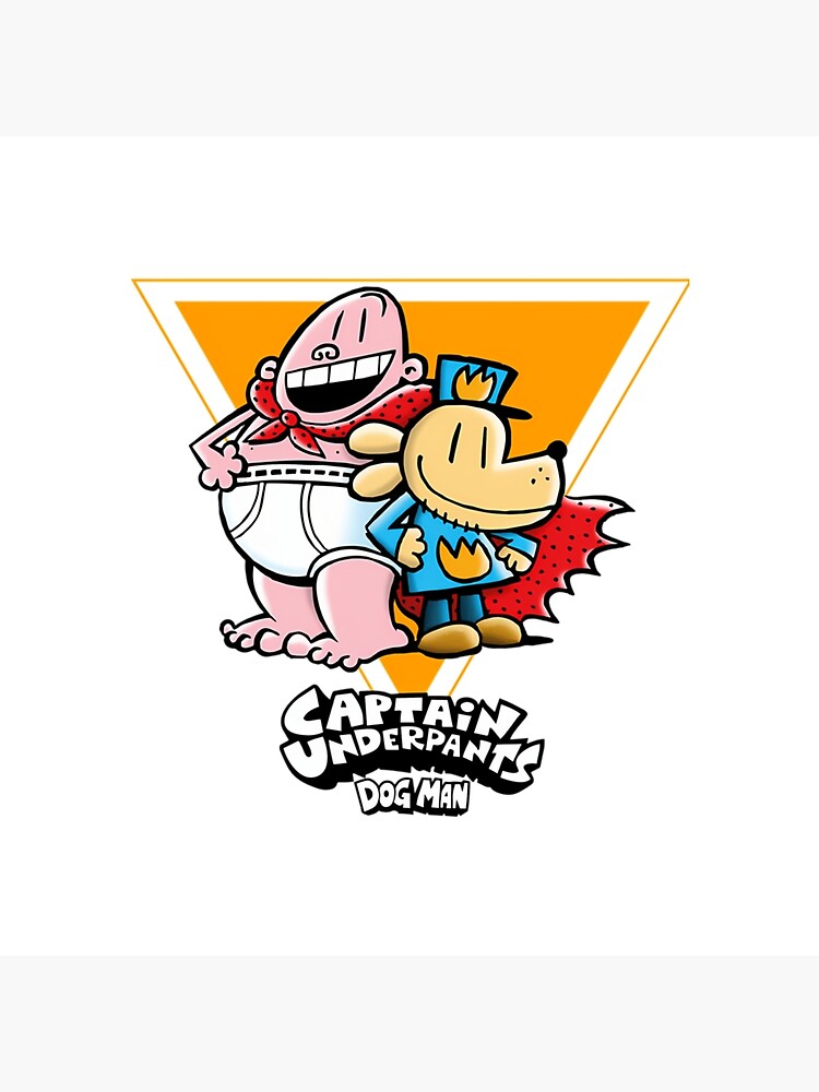 Dogman Cartoon Kids Dog Man Captain Underpants Throw Pillow - Image 2