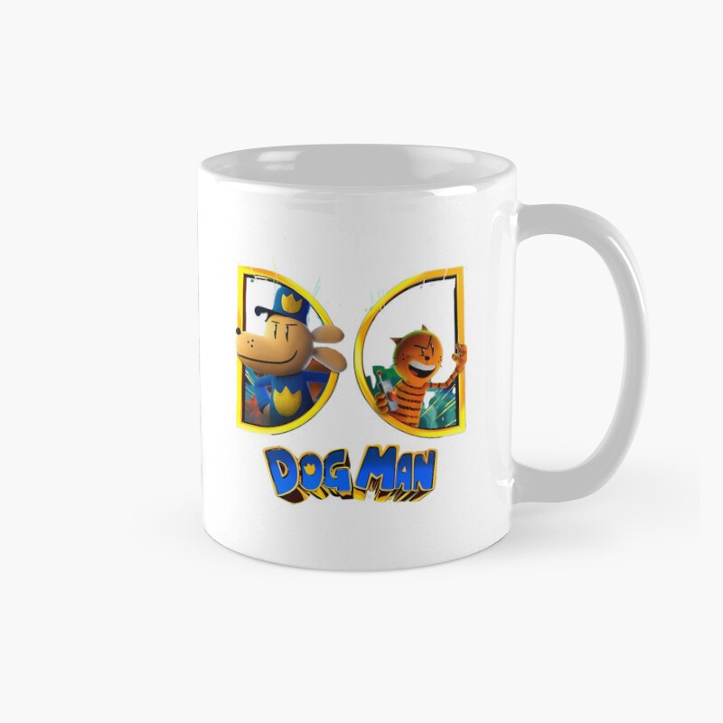 Dogman Cartoon Kids Dog Man Mug