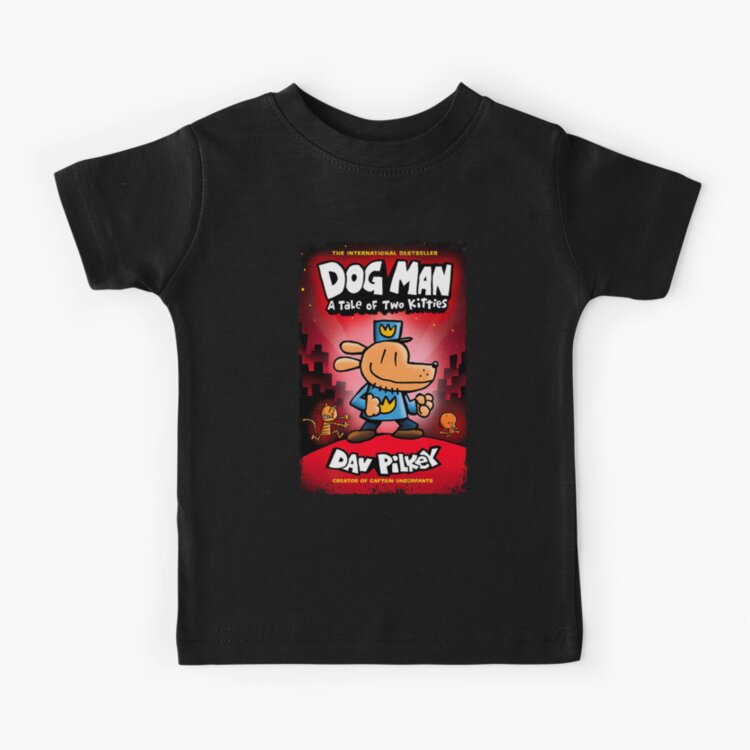 Dogman A Table Of Two Kitties Dav Pikey Kids T-shirt - Image 3
