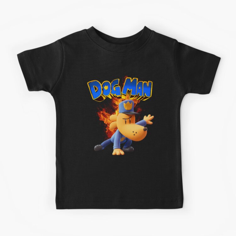 Dogman Cartoon Kids Dog Man So Cool Kids T-shirt - Image 3