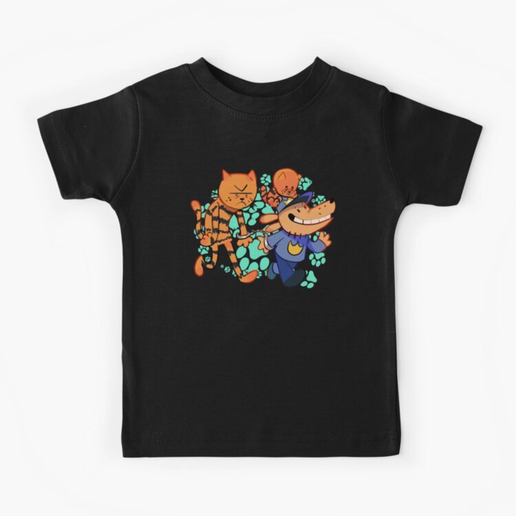 Dog Man Petey And Li'l Pettey Run Away Kids T-shirt - Image 3