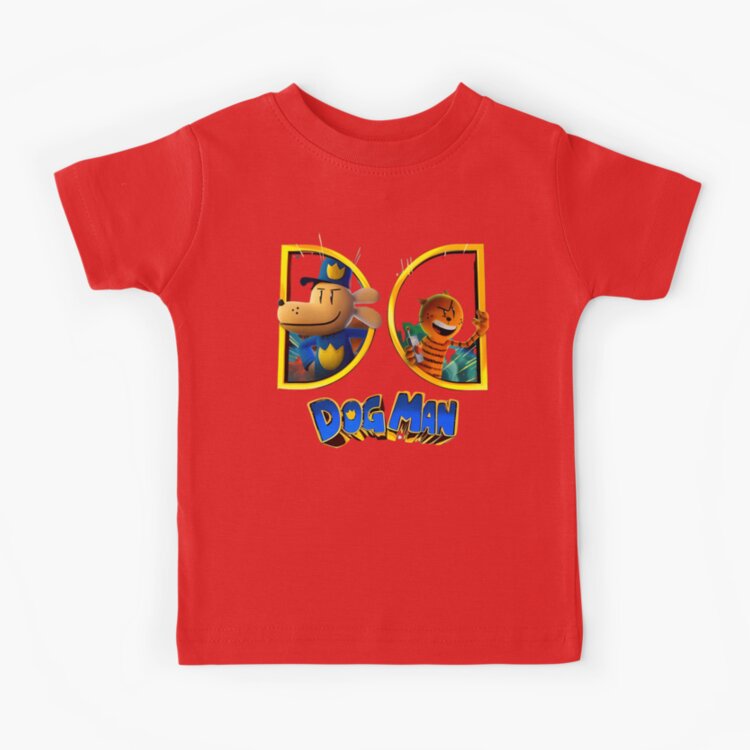 Dogman Cartoon Dog Man And Petey Kids T-shirt - Image 5