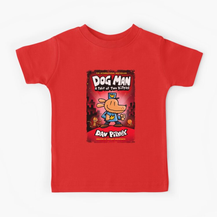 Dogman A Table Of Two Kitties Dav Pikey Kids T-shirt - Image 5