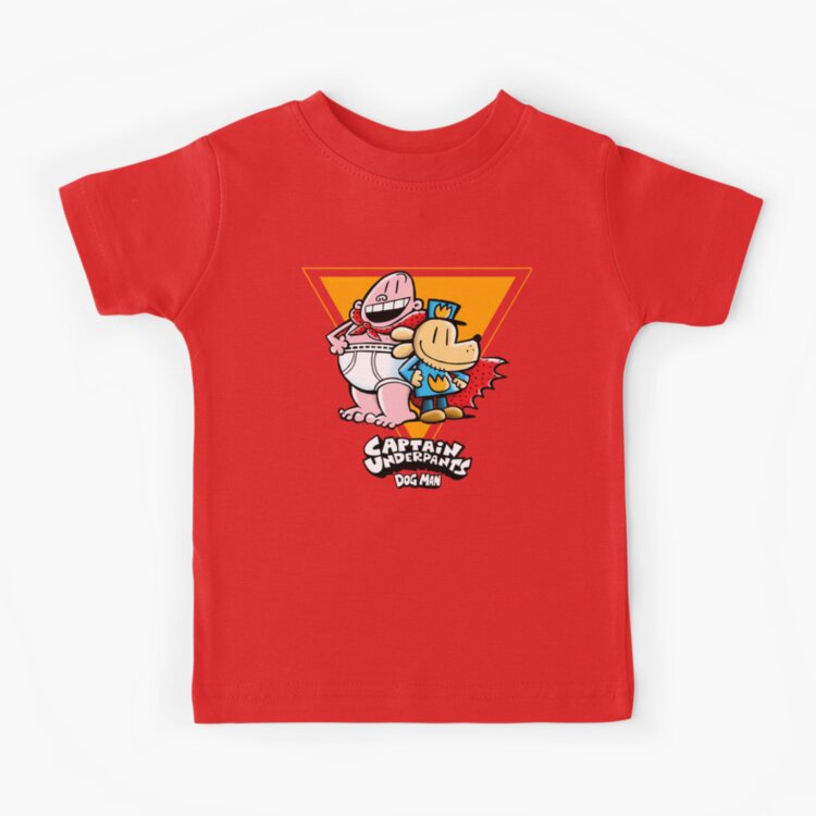 Captain Underpants Dog Man Kids T-shirt - Image 5