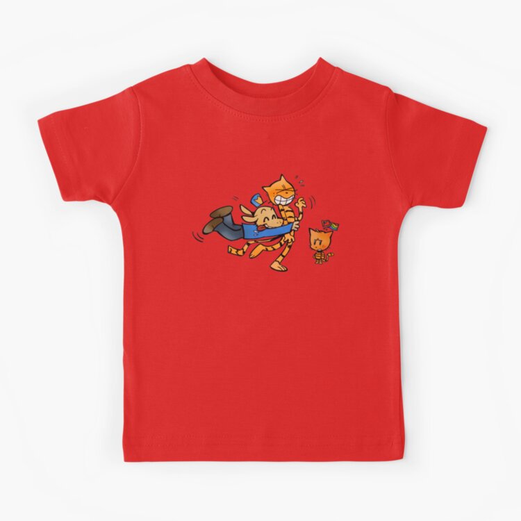 Dog Man Dogman And Petey And Li L Petey Rainbow Kids T-shirt - Image 5