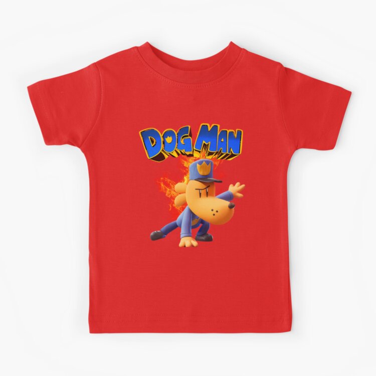 Dogman Cartoon Kids Dog Man So Cool Kids T-shirt - Image 5