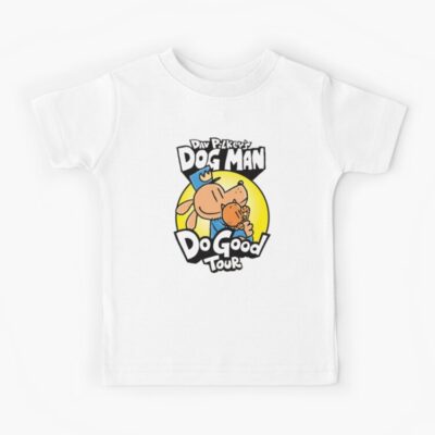 Diw Pikey Dog Man Do Good Tour Kids T-shirt