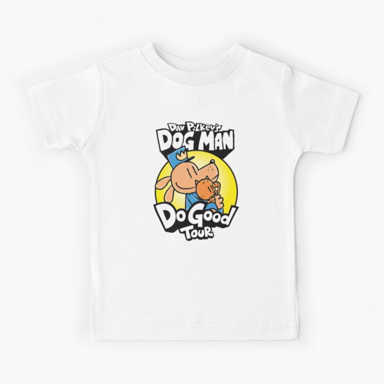 Diw Pikey Dog Man Do Good Tour Kids T-shirt