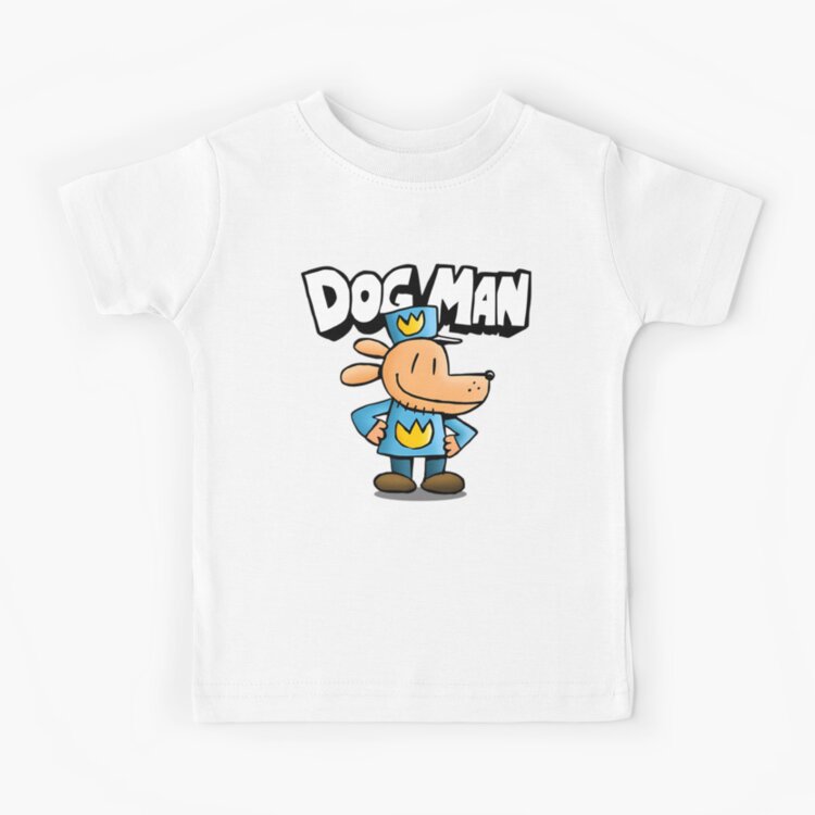 Dogman Cartoon Kids Dog Man Kids T-shirt