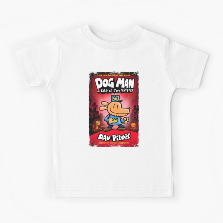 Dogman A Table Of Two Kitties Dav Pikey Kids T-shirt