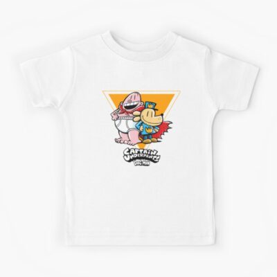 Captain Underpants Dog Man Kids T-shirt