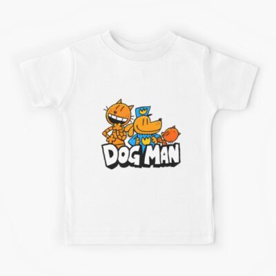 Dog Man Petey And Li'l Pettey Kids T-shirt