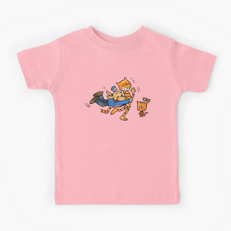 Dog Man Dogman And Petey And Li L Petey Rainbow Kids T-shirt - Image 2