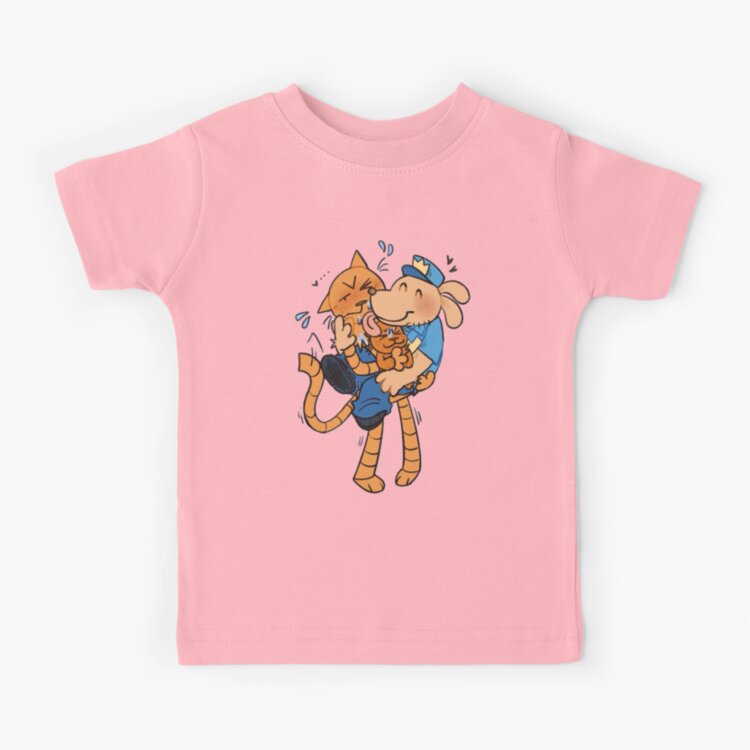 Dogman Petey The Cat X Dog Man Kids T-shirt - Image 2