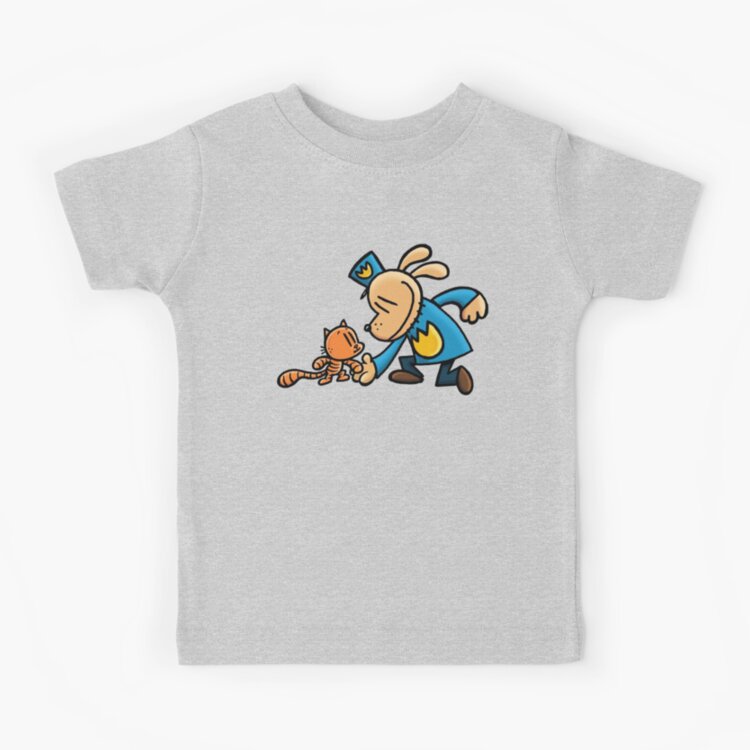Dog Man Dogman And Li L Petey Kids T-shirt - Image 4
