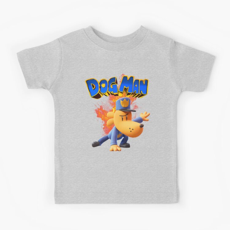Dogman Cartoon Kids Dog Man So Cool Kids T-shirt - Image 4