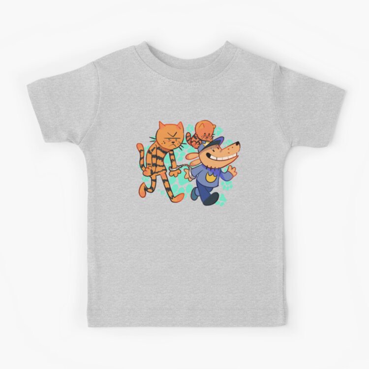 Dog Man Petey And Li'l Pettey Run Away Kids T-shirt - Image 4