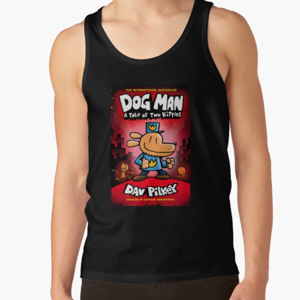 Dogman A Table Of Two Kitties Dav Pikey Tank Top - Image 2