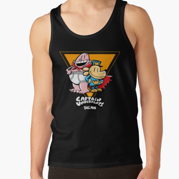 Captain Underpants Dog Man Tank Top - Image 2