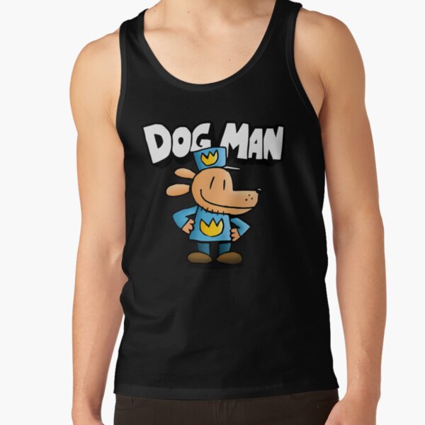 Dogman Cartoon Kids Dog Man Tank Top - Image 2