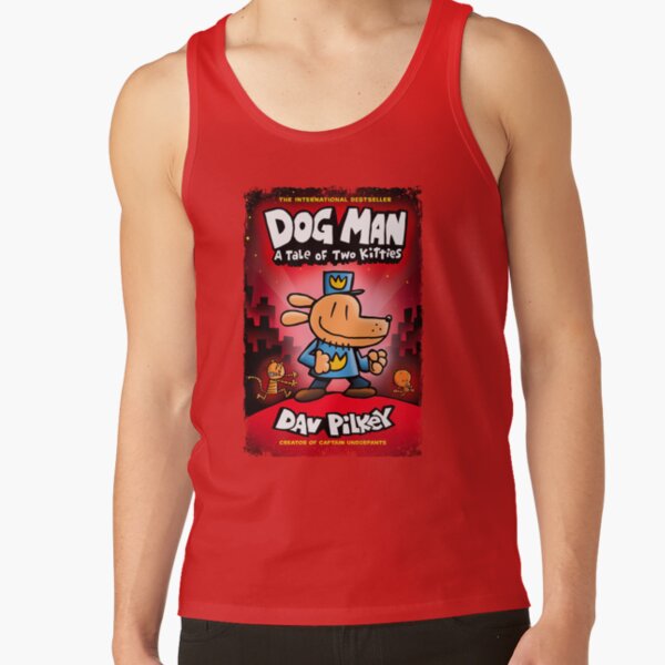 Dogman A Table Of Two Kitties Dav Pikey Tank Top - Image 4