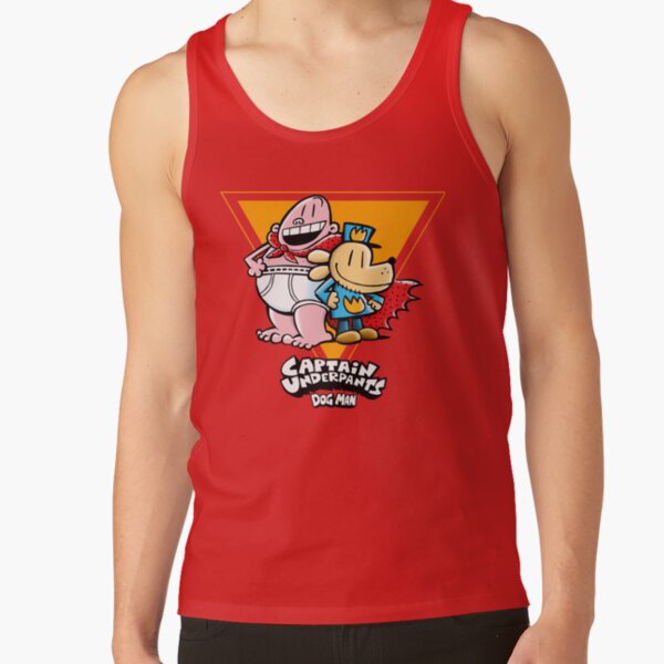Captain Underpants Dog Man Tank Top - Image 4