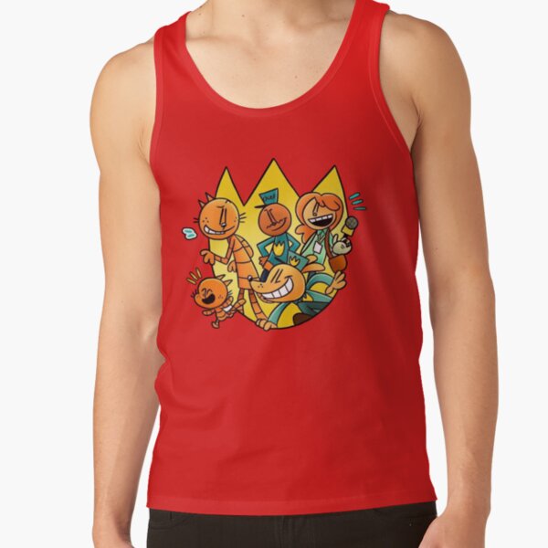 Dog Man Petey The Cat And Dogman Tank Top - Image 4