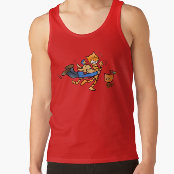 Dog Man Dogman And Petey And Li L Petey Rainbow Tank Top - Image 4