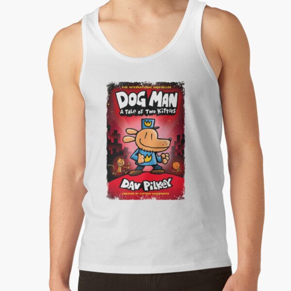 Dogman A Table Of Two Kitties Dav Pikey Tank Top