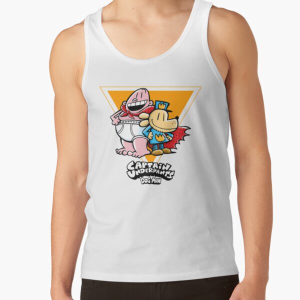 Captain Underpants Dog Man Tank Top
