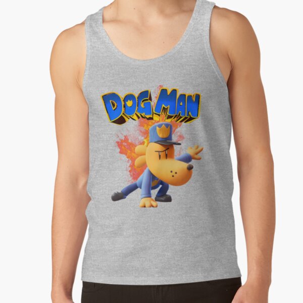 Dogman Cartoon Kids Dog Man So Cool Tank Top - Image 3