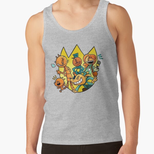Dog Man Petey The Cat And Dogman Tank Top - Image 3