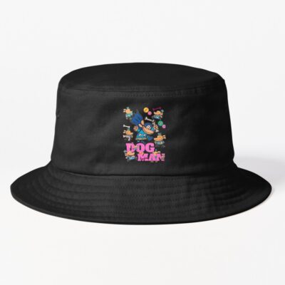 Dogman Cartoon Kids Colorful Bucket Hat