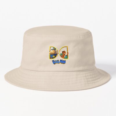 Dogman Casual Design Bucket Hat