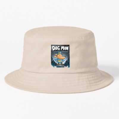 Cartoon Dog Man Tower Bucket Hat