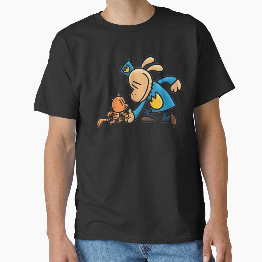Dog Man Dogman And Li L Petey T-shirt - Image 2