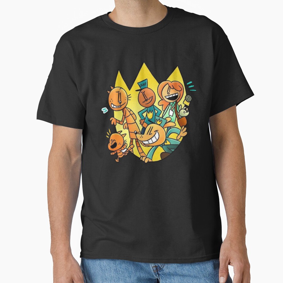 Dog Man Petey The Cat And Dogman T-shirt - Image 2