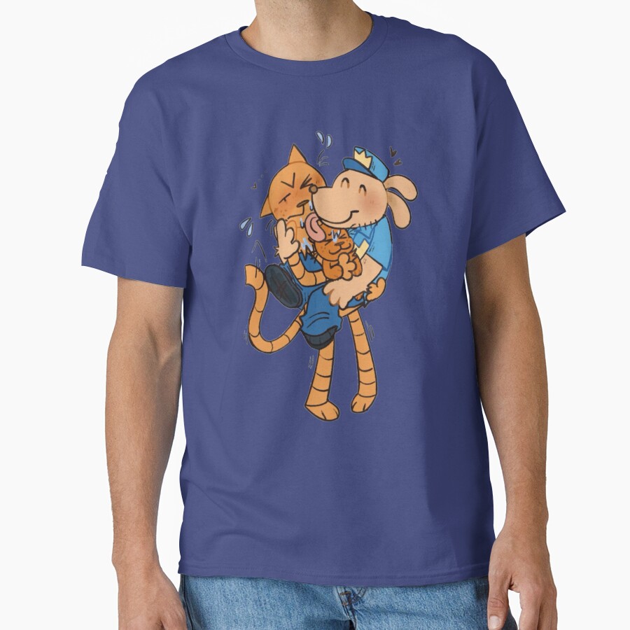Dogman Petey The Cat X Dog Man T-shirt - Image 4