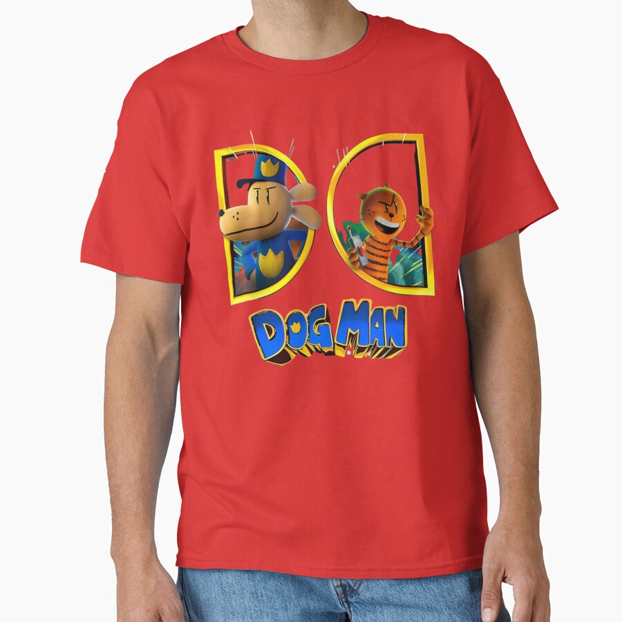 Dogman Cartoon Dog Man And Petey T-shirt - Image 5