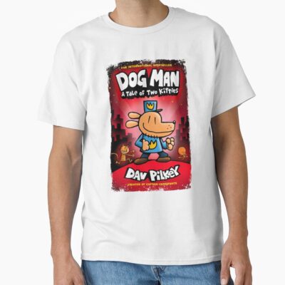 Dogman A Table Of Two Kitties Dav Pikey T-shirt