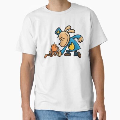 Dog Man Dogman And Li L Petey T-shirt