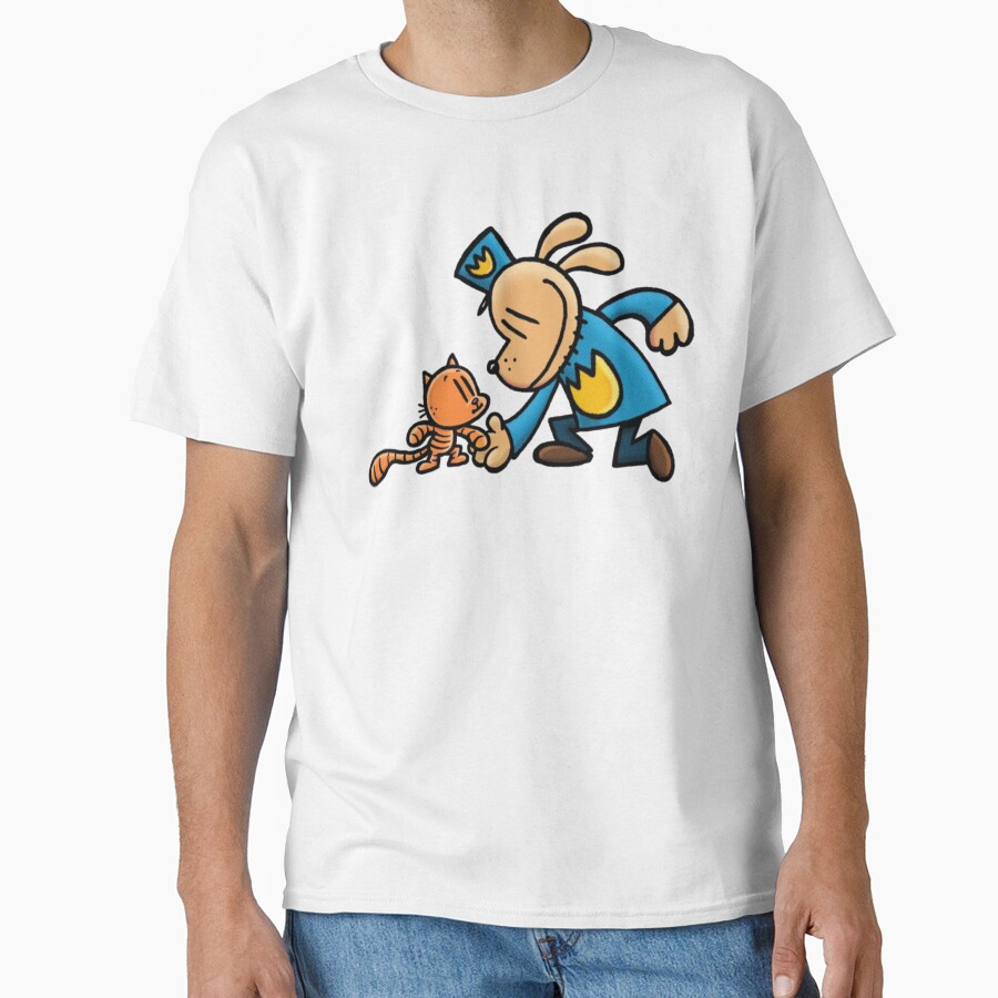 Dog Man Dogman And Li L Petey T-shirt