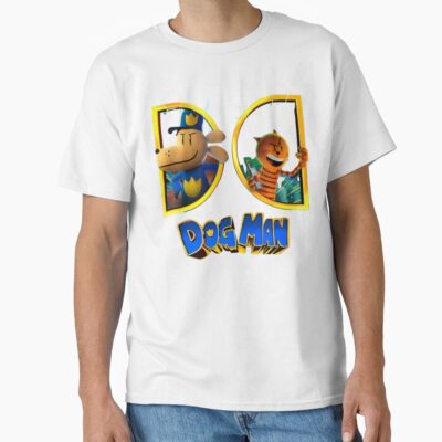 Dogman Cartoon Dog Man And Petey T-shirt