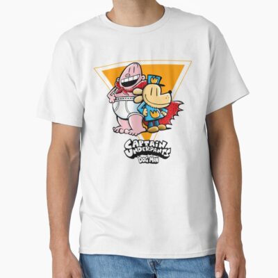 Captain Underpants Dog Man T-shirt